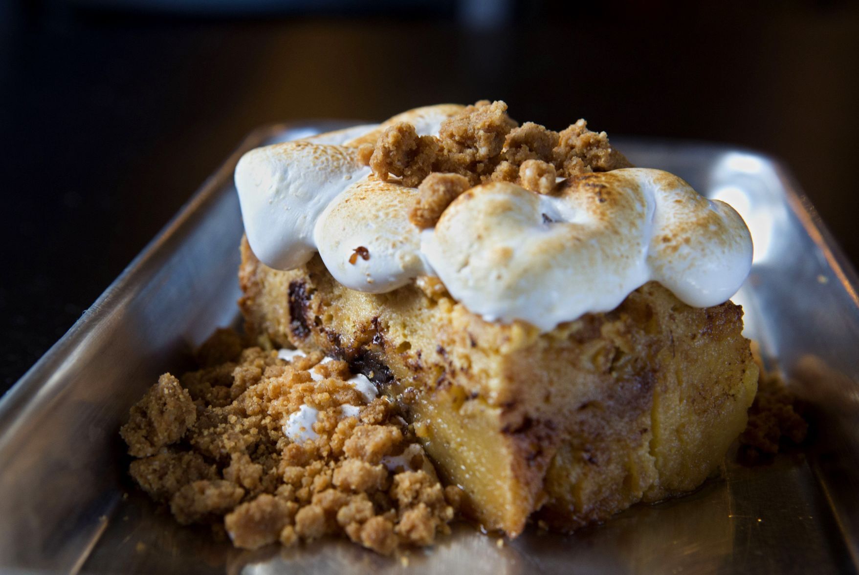Bread Pudding at Stellar Hog